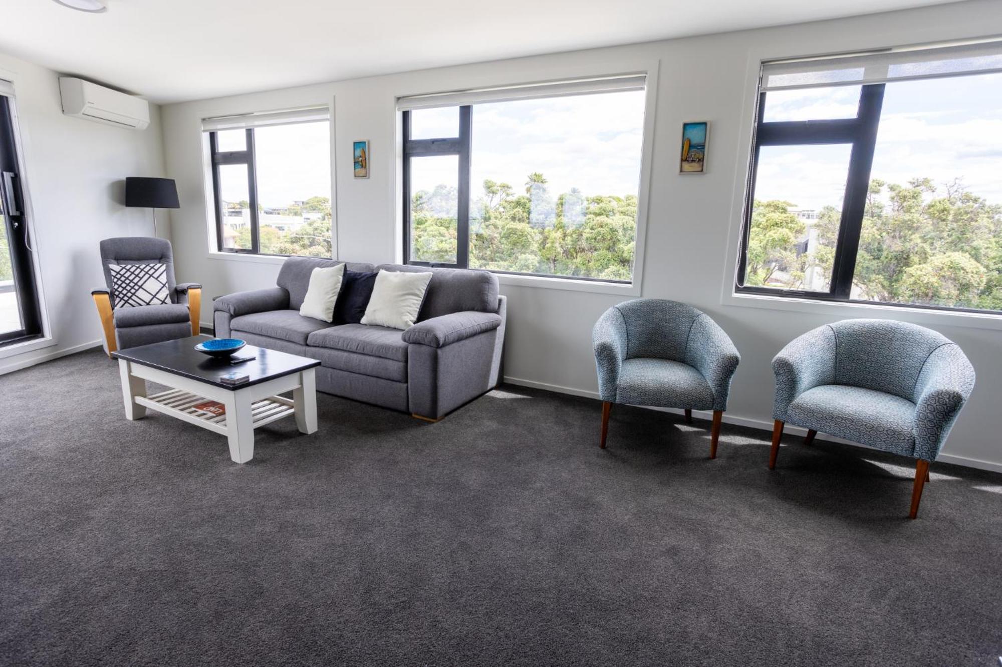 Belle Mer Beachfront Apartments - Self Serviced マウント・マウンガヌイ エクステリア 写真