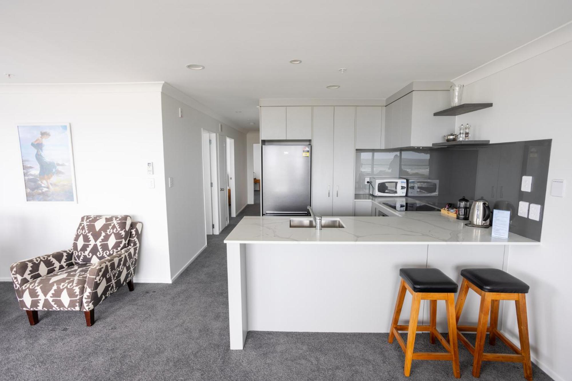 Belle Mer Beachfront Apartments - Self Serviced マウント・マウンガヌイ エクステリア 写真