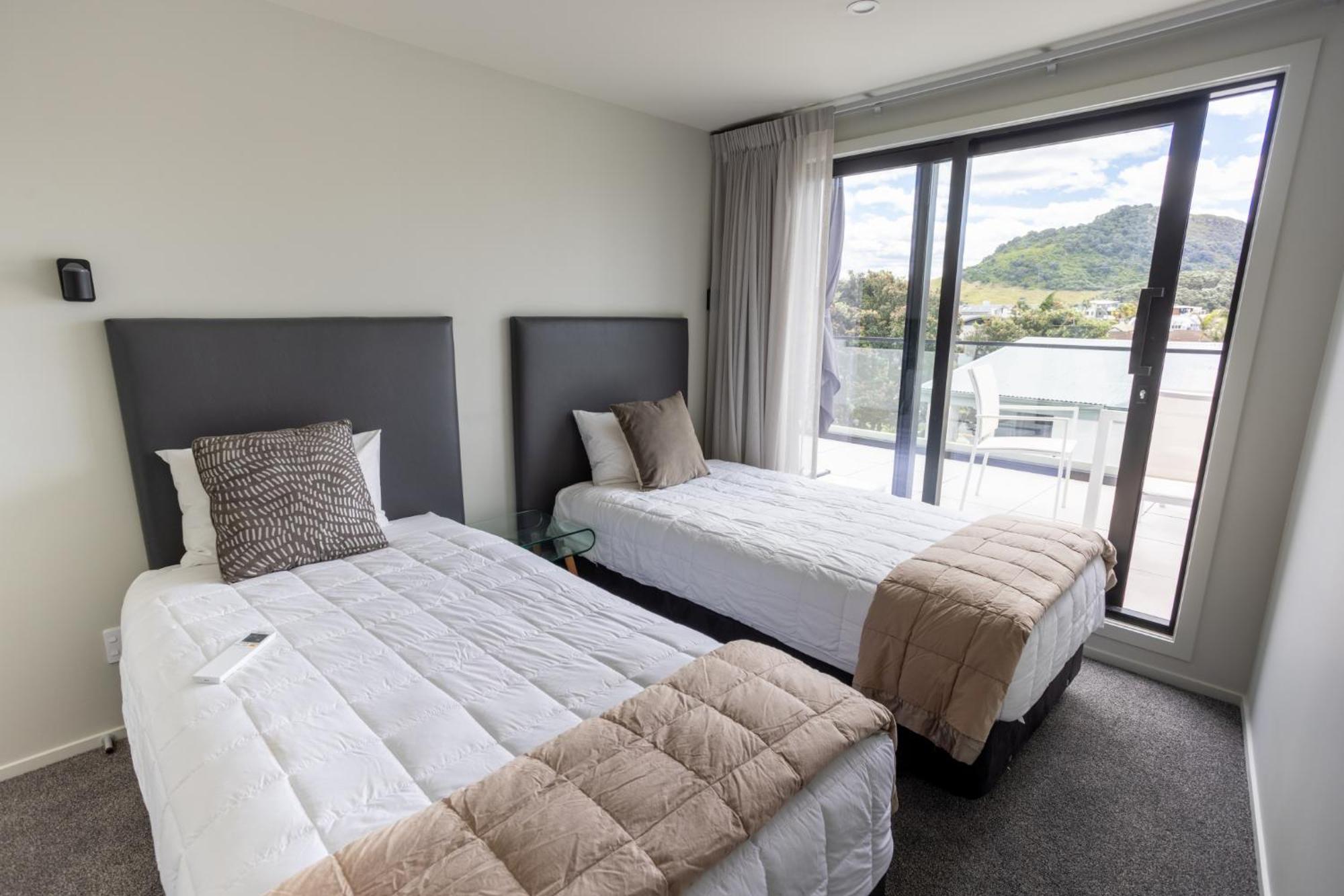 Belle Mer Beachfront Apartments - Self Serviced マウント・マウンガヌイ エクステリア 写真