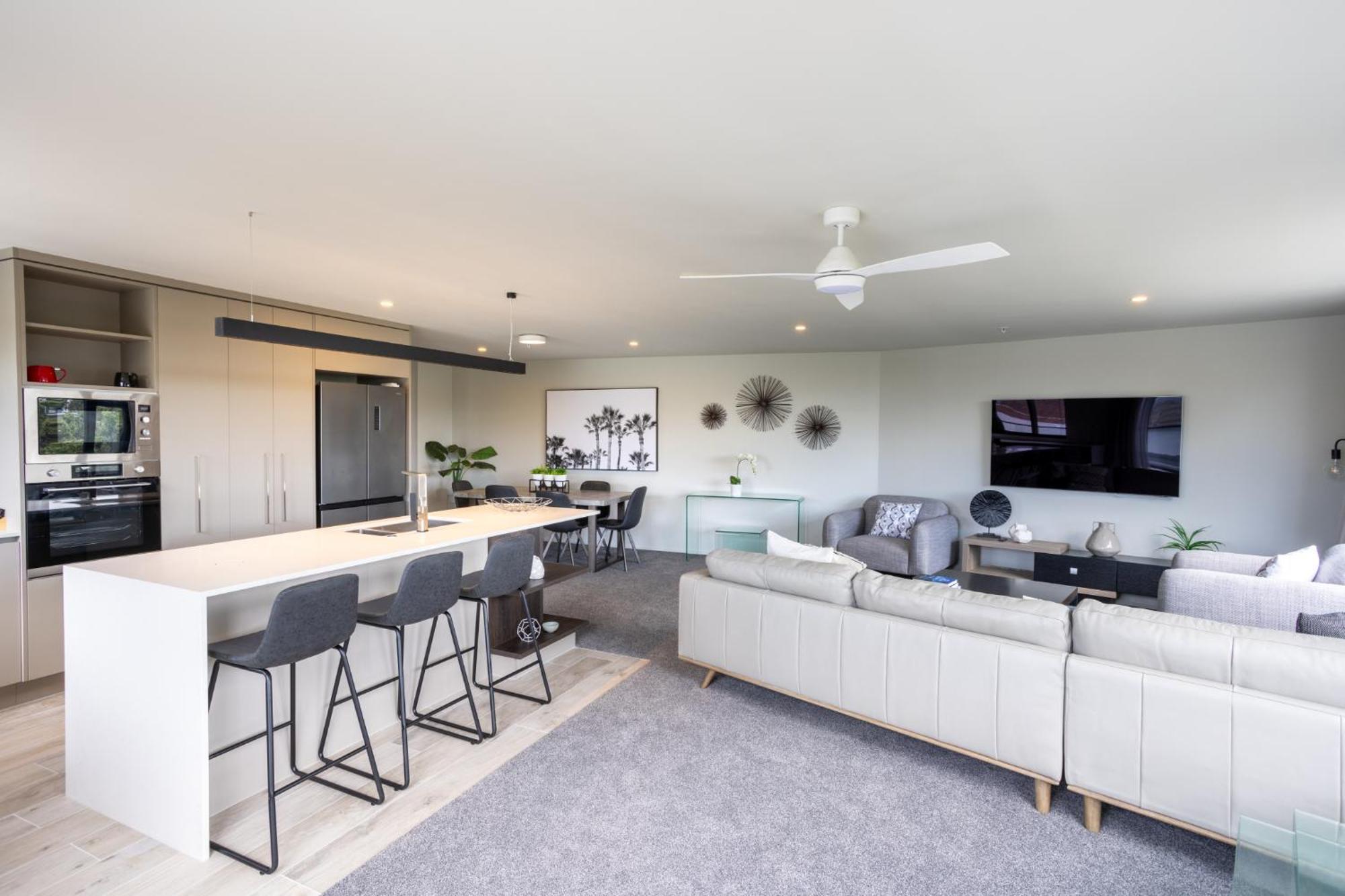 Belle Mer Beachfront Apartments - Self Serviced マウント・マウンガヌイ エクステリア 写真